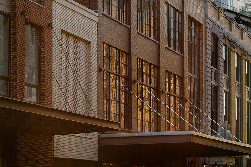 Brick facade highlights Leica store and gallery in revitalized 1950s New York meat market