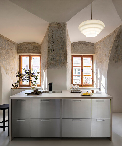 restored wall coverings add vintage charm to casarosa boutique apartments in czechia