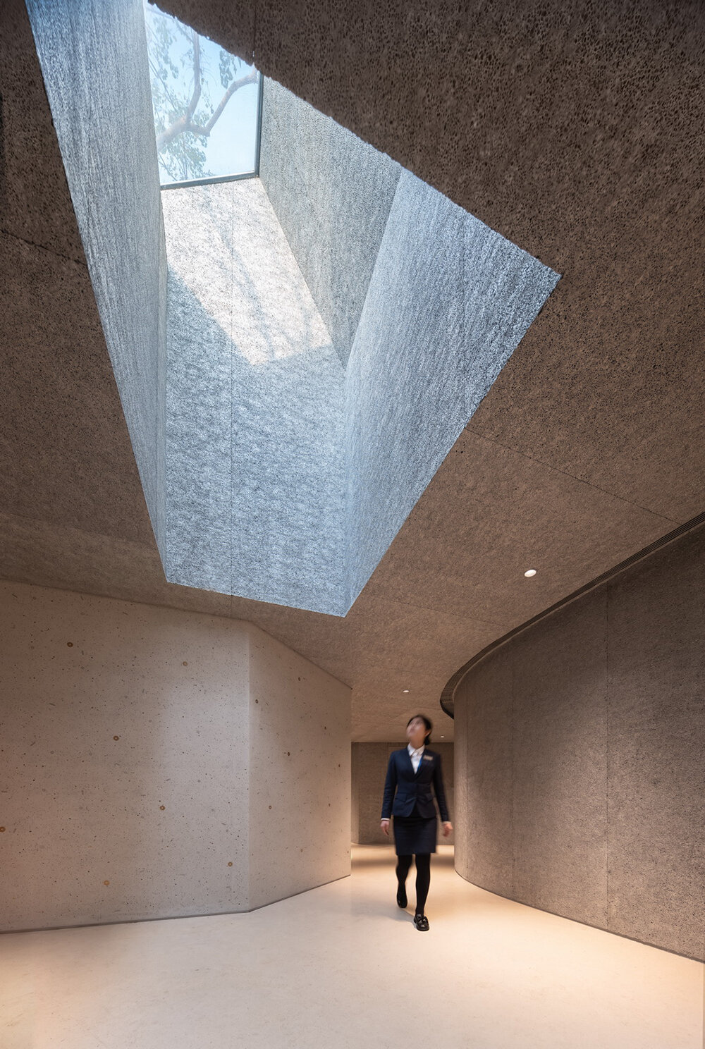 multi-level paths invite scenic climb of URBANUS' china merchants group history museum