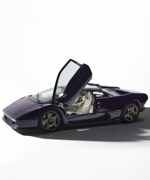 fully drivable eccentrica V12 pulls in monterey car week 2024 as modern lamborghini diablo