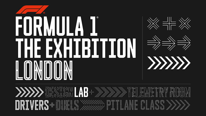 torched formula 1 car and other motorsport artifacts show at F1 exhibition in london