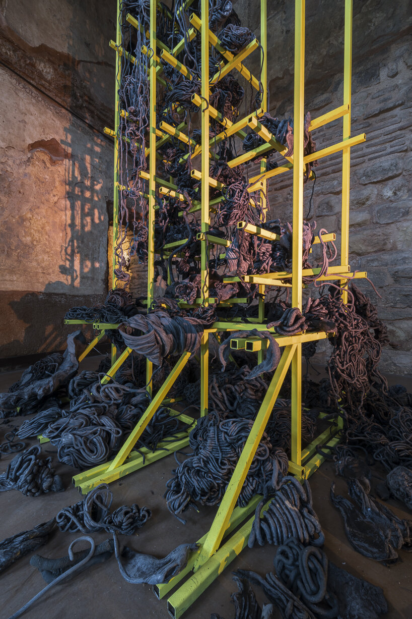 leftover exhibition investigates re-entry of industrial waste into production cycles