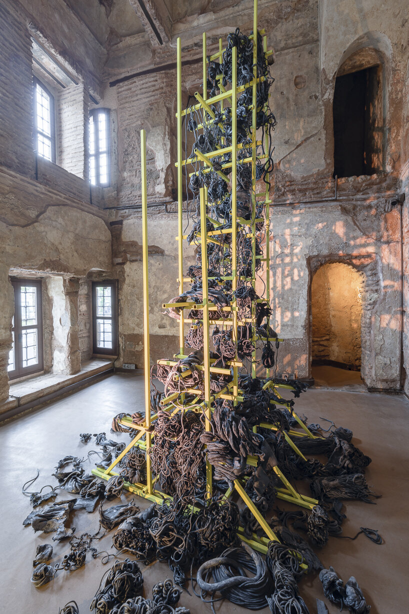leftover exhibition investigates re-entry of industrial waste into production cycles