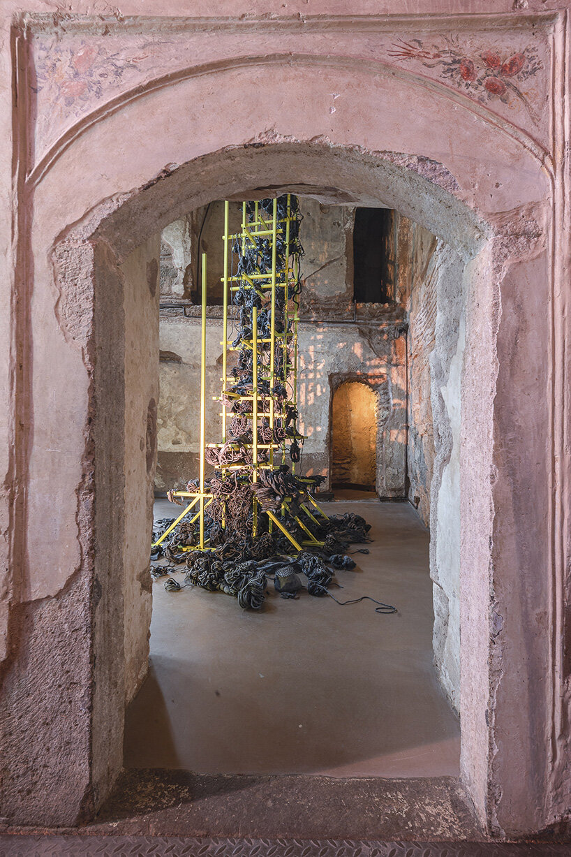 leftover exhibition investigates re-entry of industrial waste into production cycles