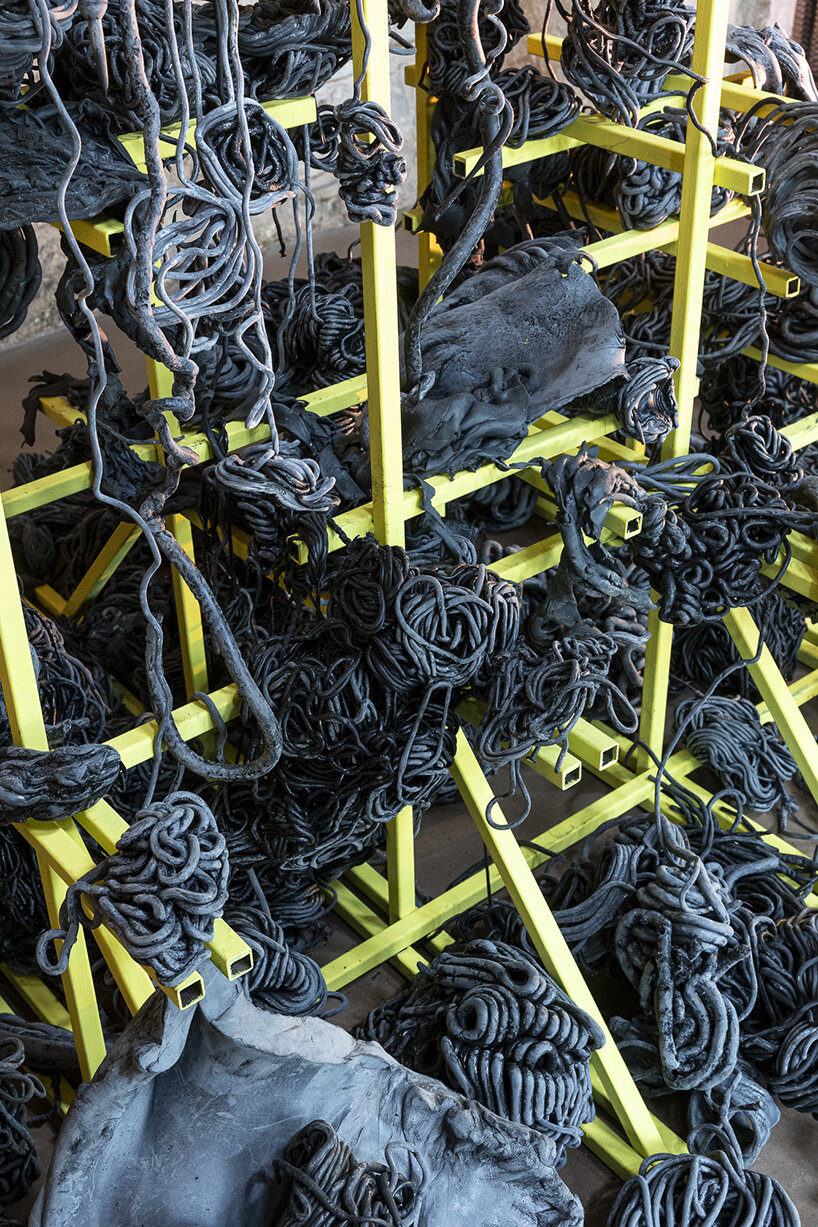 leftover exhibition investigates re-entry of industrial waste into production cycles