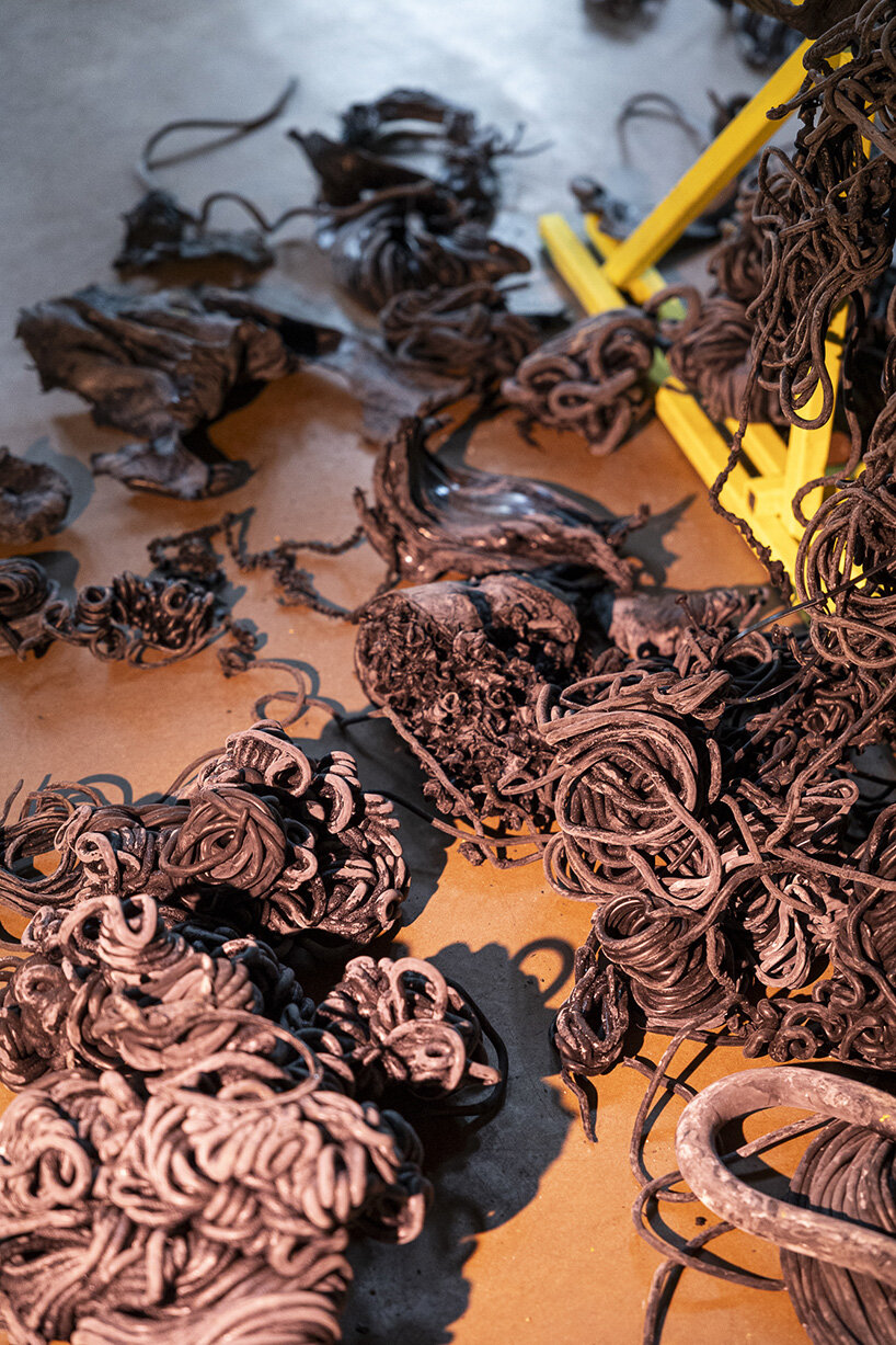 leftover exhibition investigates re-entry of industrial waste into production cycles