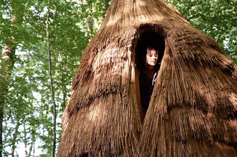 the interactive artworks draw influences from the traditions of spirits and creatures in gatherings