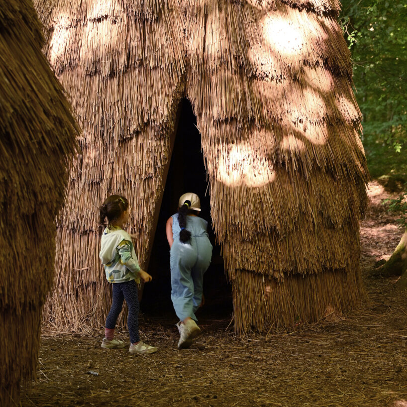 Atelier YokYok sees Les Chaumes as a recollection of colossal animals