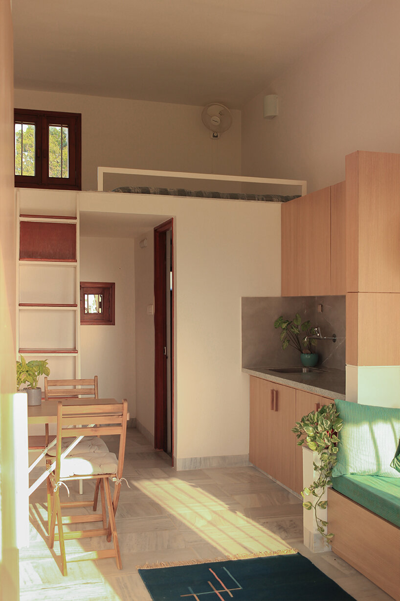 low-cost replicable tiny house addresses india’s residential needs with its adaptable interior