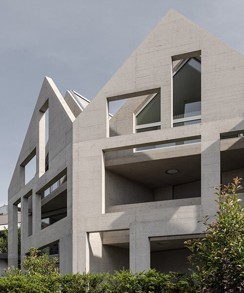 folding concrete fronts kohlerstraumann studio's triplex in switzerland