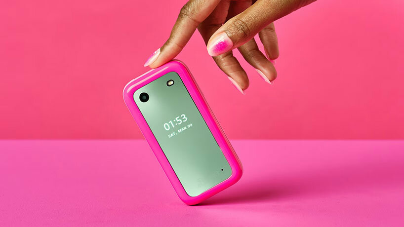 the official barbie flip phone is here: hmd and mattel launch retro power pink device