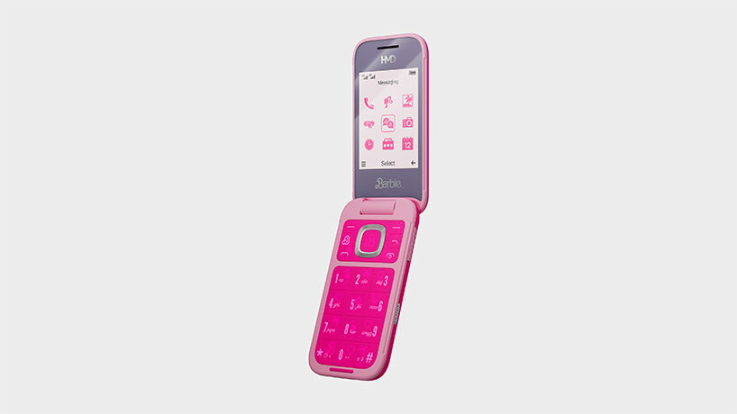 the official barbie flip phone is here HMD and mattel launch retro power pink device