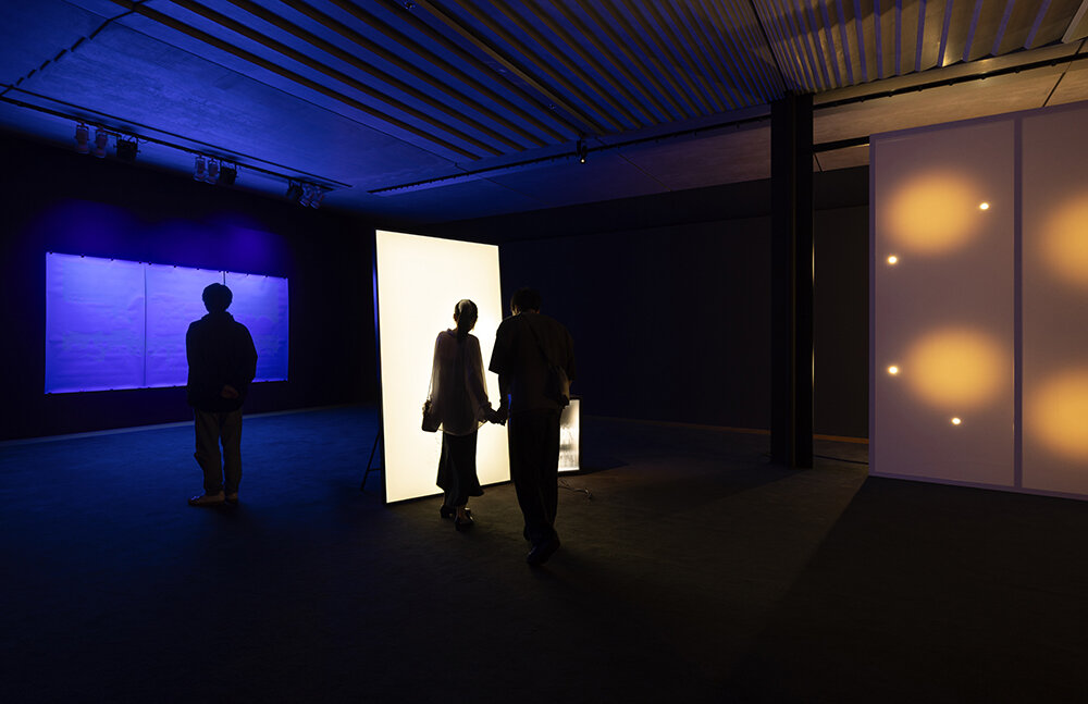 philippe parreno's multimedia show at pola museum conjures the natural and artificial