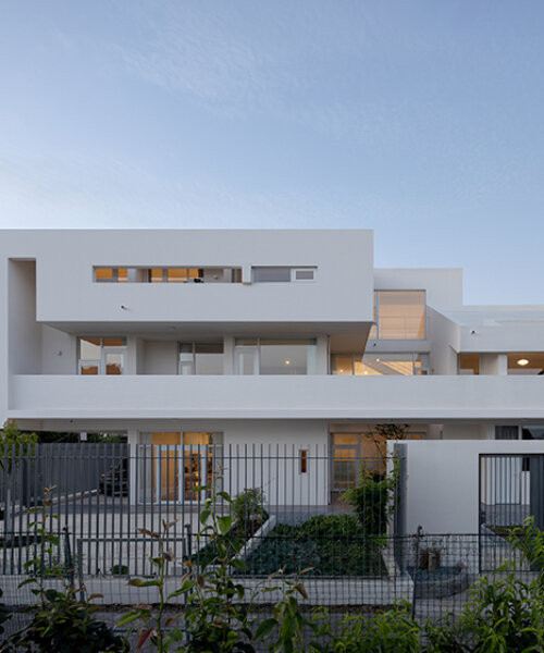 courtyards and vertical gardens weave through atelier LI's modern country villa in shanghai