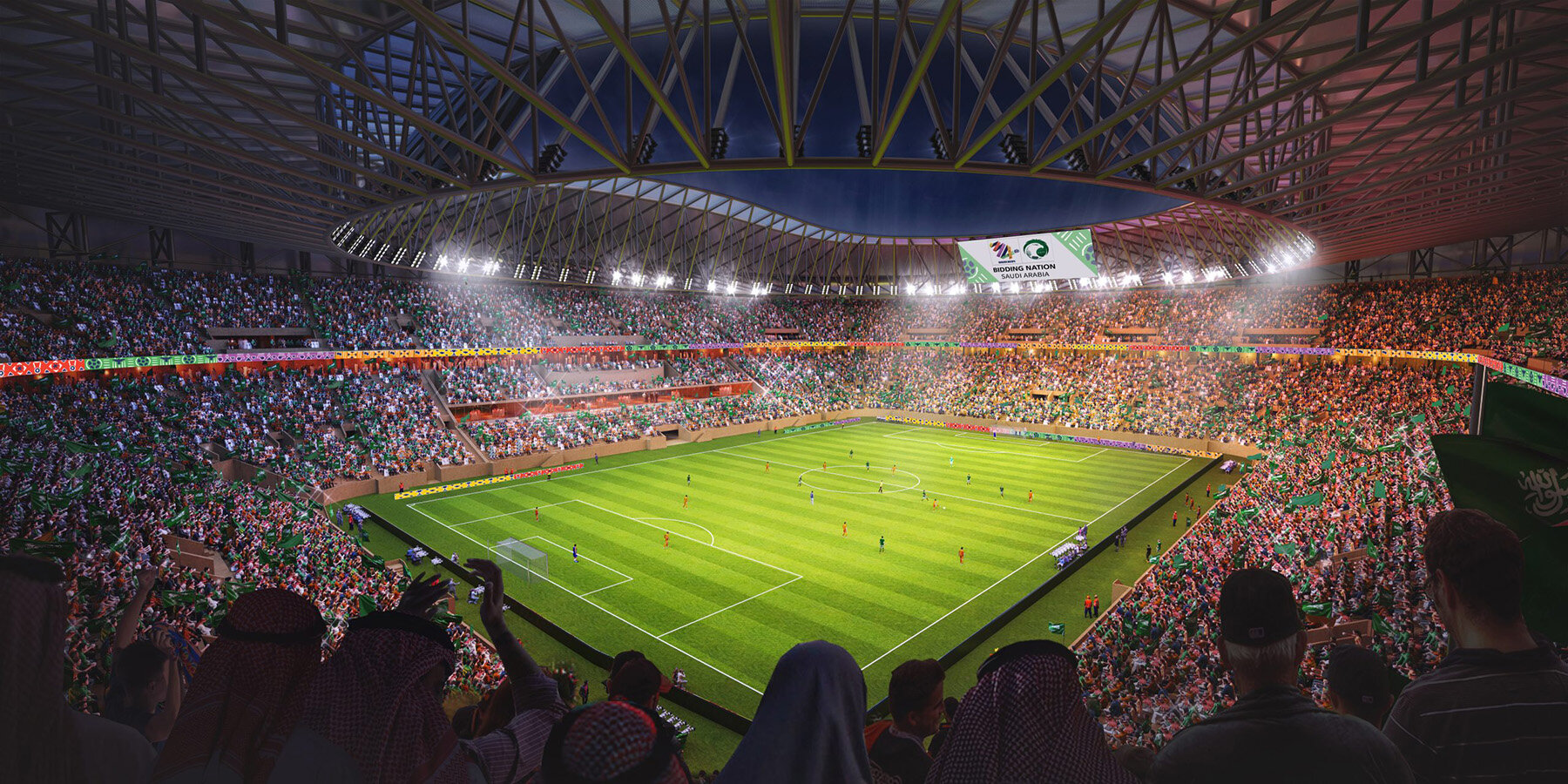 saudi arabia unveils 15 stadium designs for FIFA world cup 2034