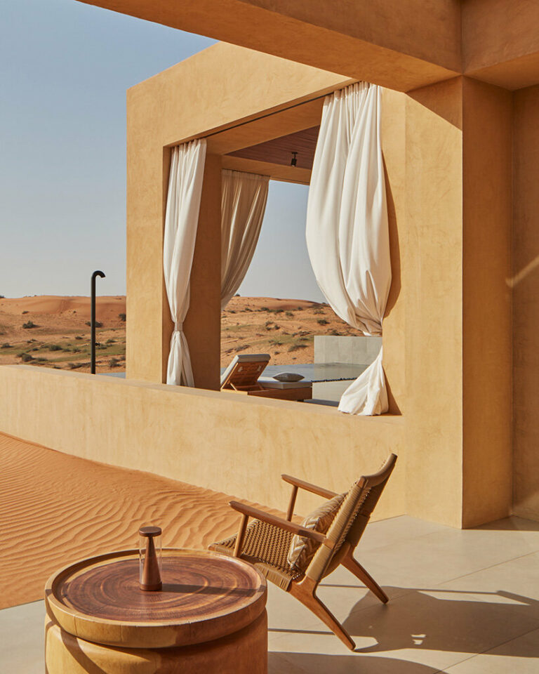 signature villas by H+A bring desert house tradition to the sand dunes ...