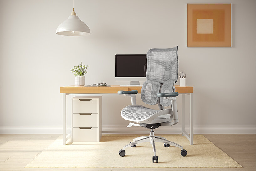 SIHOO’s ergonomic doro series improves sitting comfort with lumbar, neck & arm support