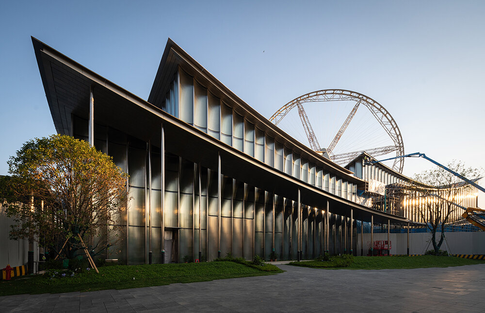 BIG's suzhou museum of contemporary art celebrates tops out