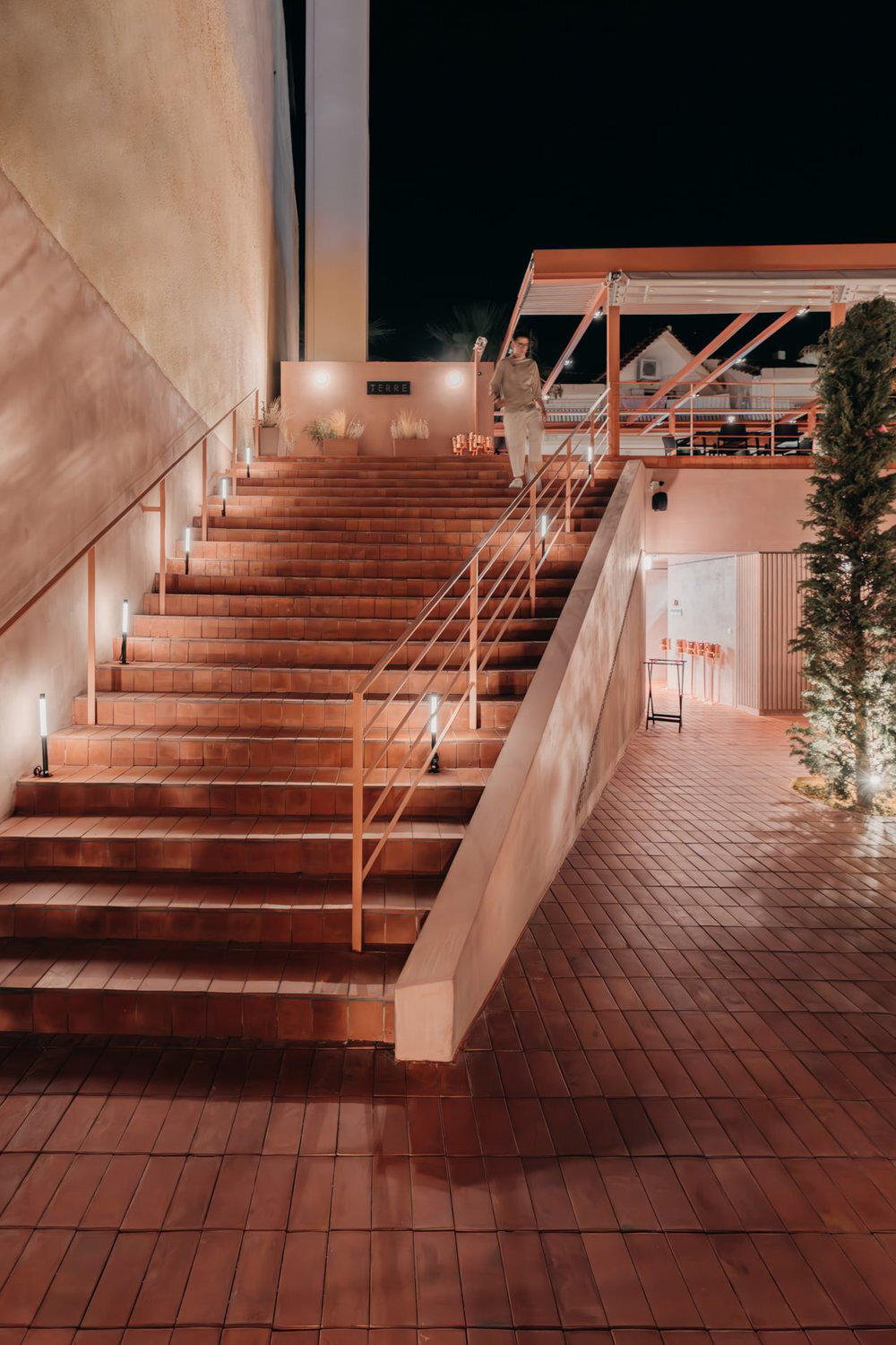 inside terre mouikis, a secluded garden restaurant in the heart of kefalonia