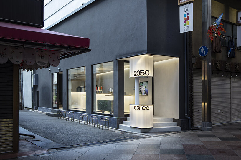 fluid, modular spaces shape kyoto café by TEKI design for a sustainable coffee future