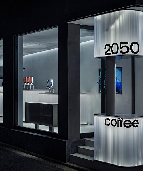 fluid, modular spaces shape kyoto café by TEKI design for a sustainable coffee future