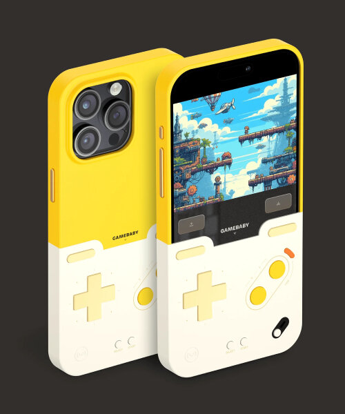 detachable protective case ‘gamebaby’ turns iPhone 15 and 16 pro max into a retro console