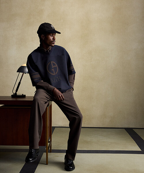 giorgio armani and KITH's archetype collection presents a modern take on classic menswear