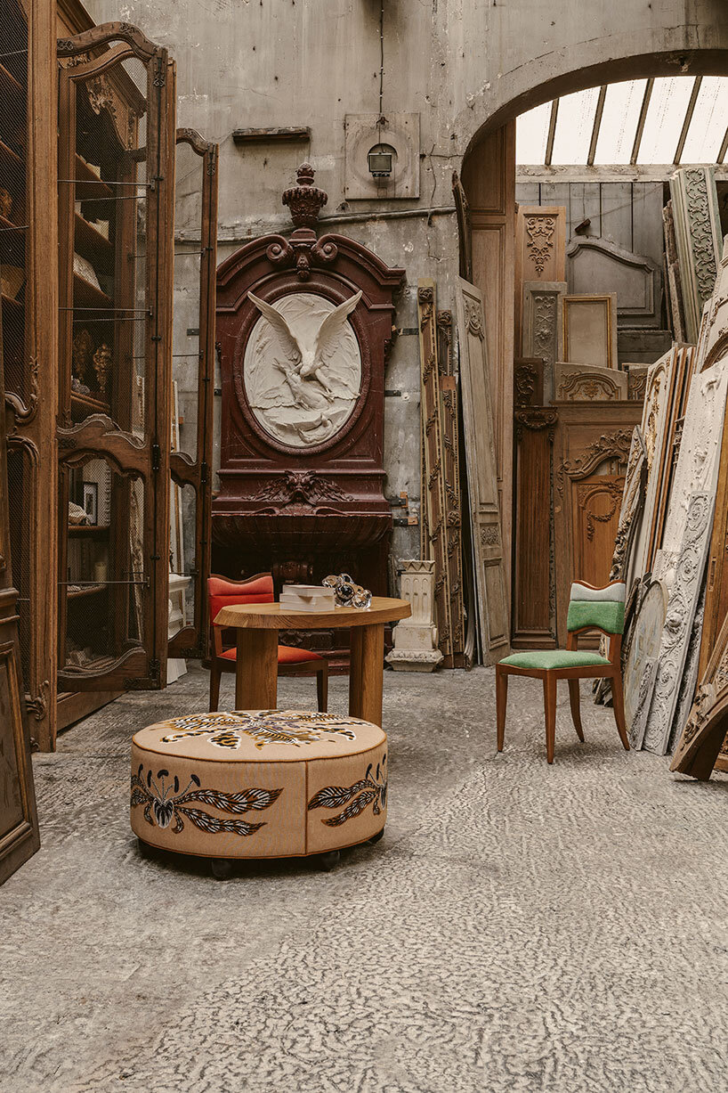 Los diseños contemporáneos de la Colección Invisible complementan los interiores históricos en la Semana del Diseño de París