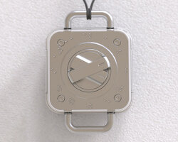 jinkyo han’s blind watch for the visually impaired uses braille to indicate the hours