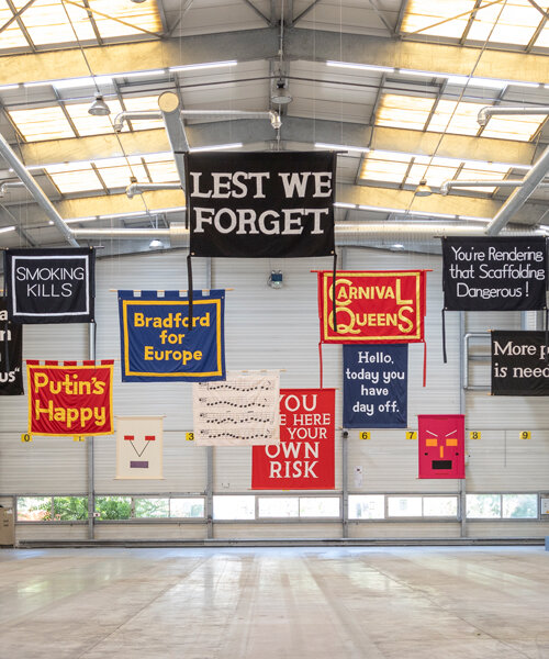 large-scale artworks by jeremy deller, oliver beer & more unfold at the 17th biennale de lyon