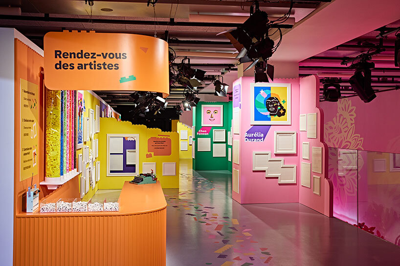 LEGO's immersive superpower studio in paris invites kids to hands-on creative adventure