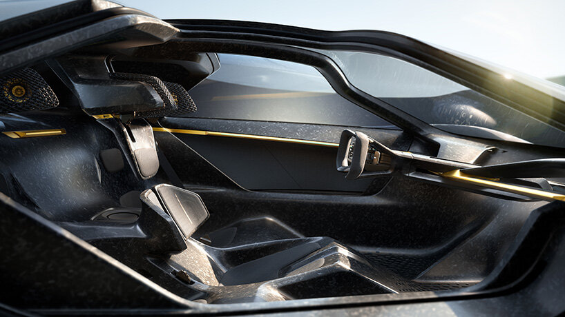 esprit-inspired lotus theory 1 conceptualizes robotic skin 3-seater ...