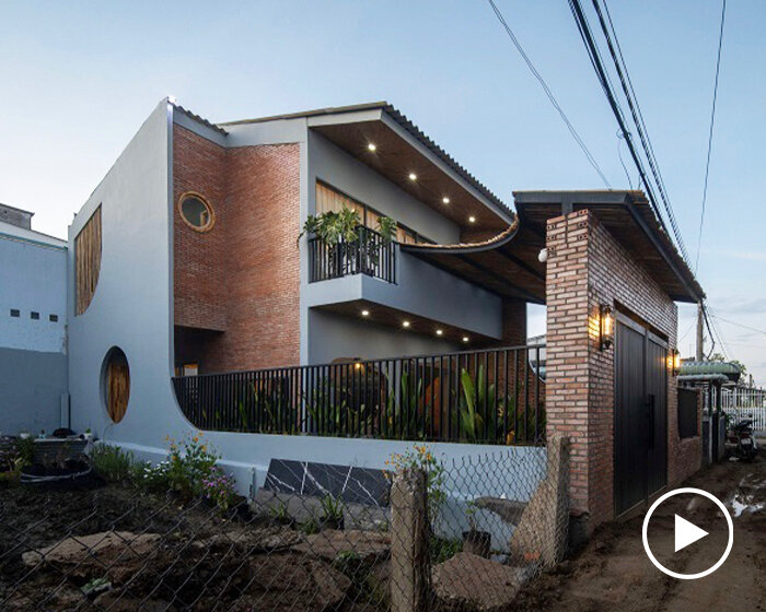 rice straw panels, brick walls, and bamboo shape archiro vietnam's modern rural house 