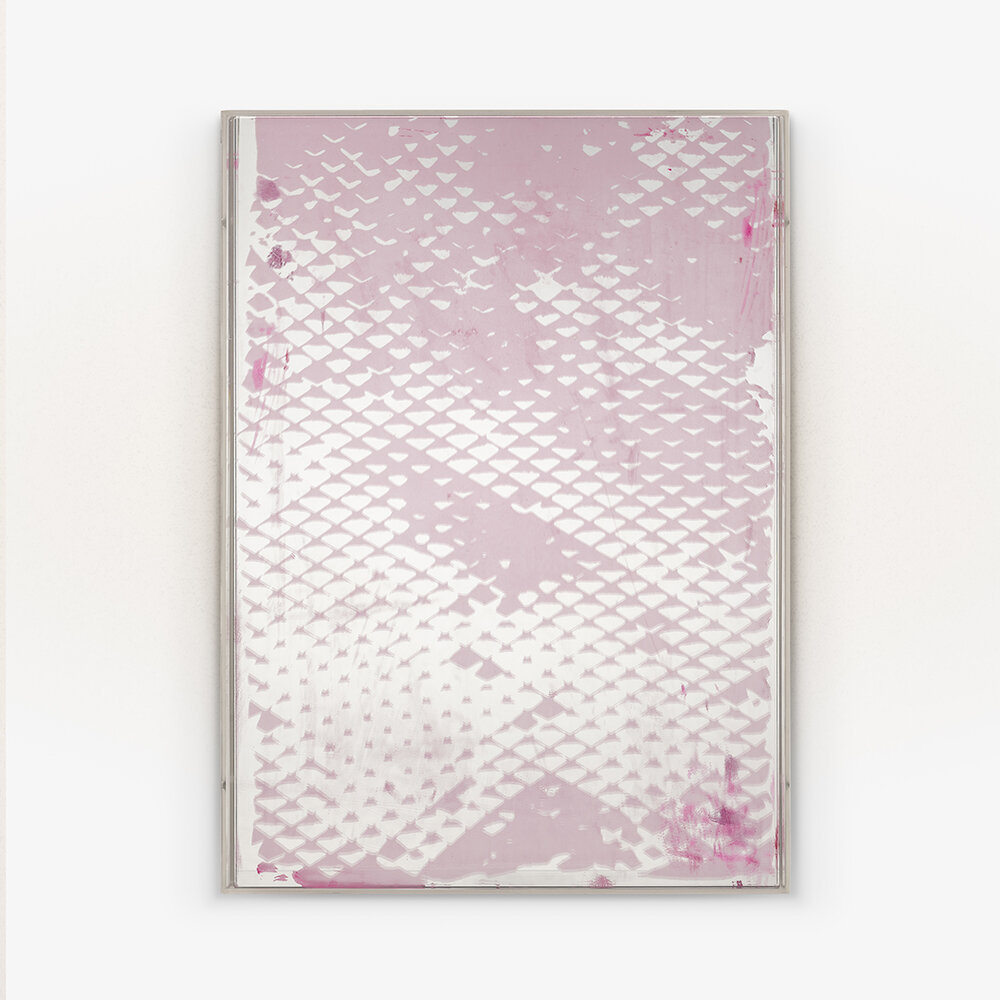 NZZ x pamela rosenkranz release screen-printed mirrors depicting animalistic patterns