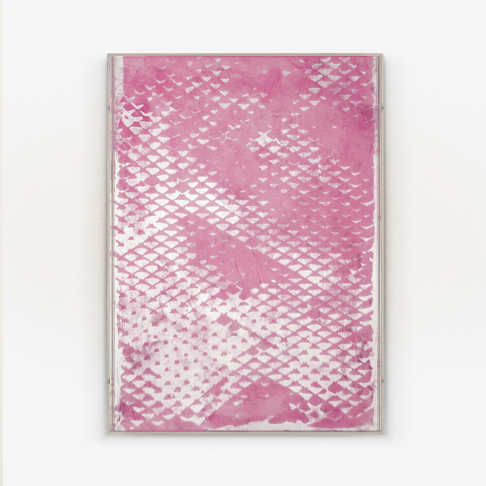 NZZ x pamela rosenkranz release screen-printed mirrors depicting animalistic patterns