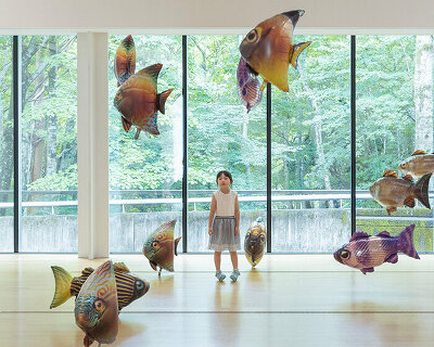 philippe parreno's multimedia show at pola museum conjures the natural and artificial