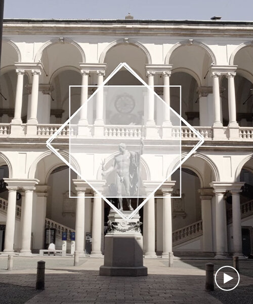 first look at pinacoteca bi brera's rebranding project reveals octagon as central symbol