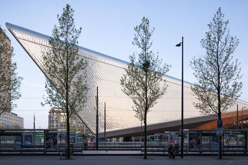 andrew campion captures transformative qualities of light within rotterdam central station