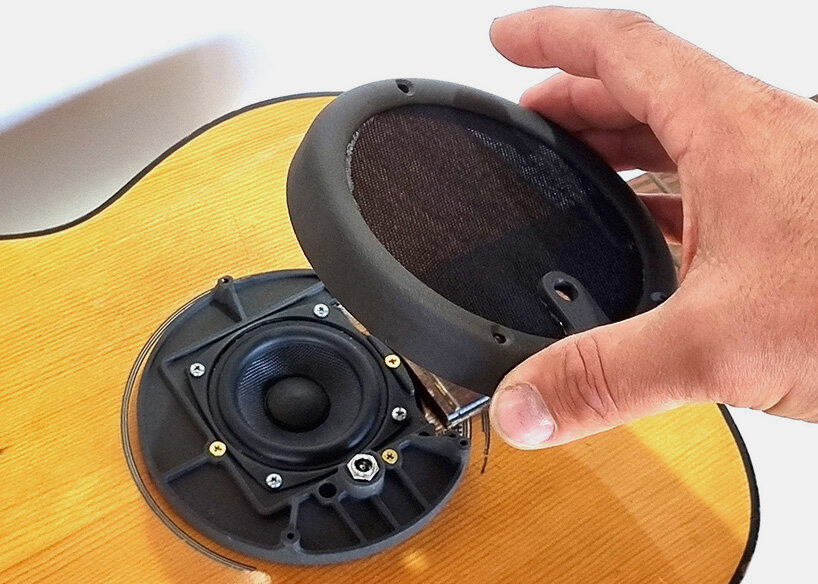 old guitars get new life with sustainable bluetooth speaker kit by FOUND:ling reusery