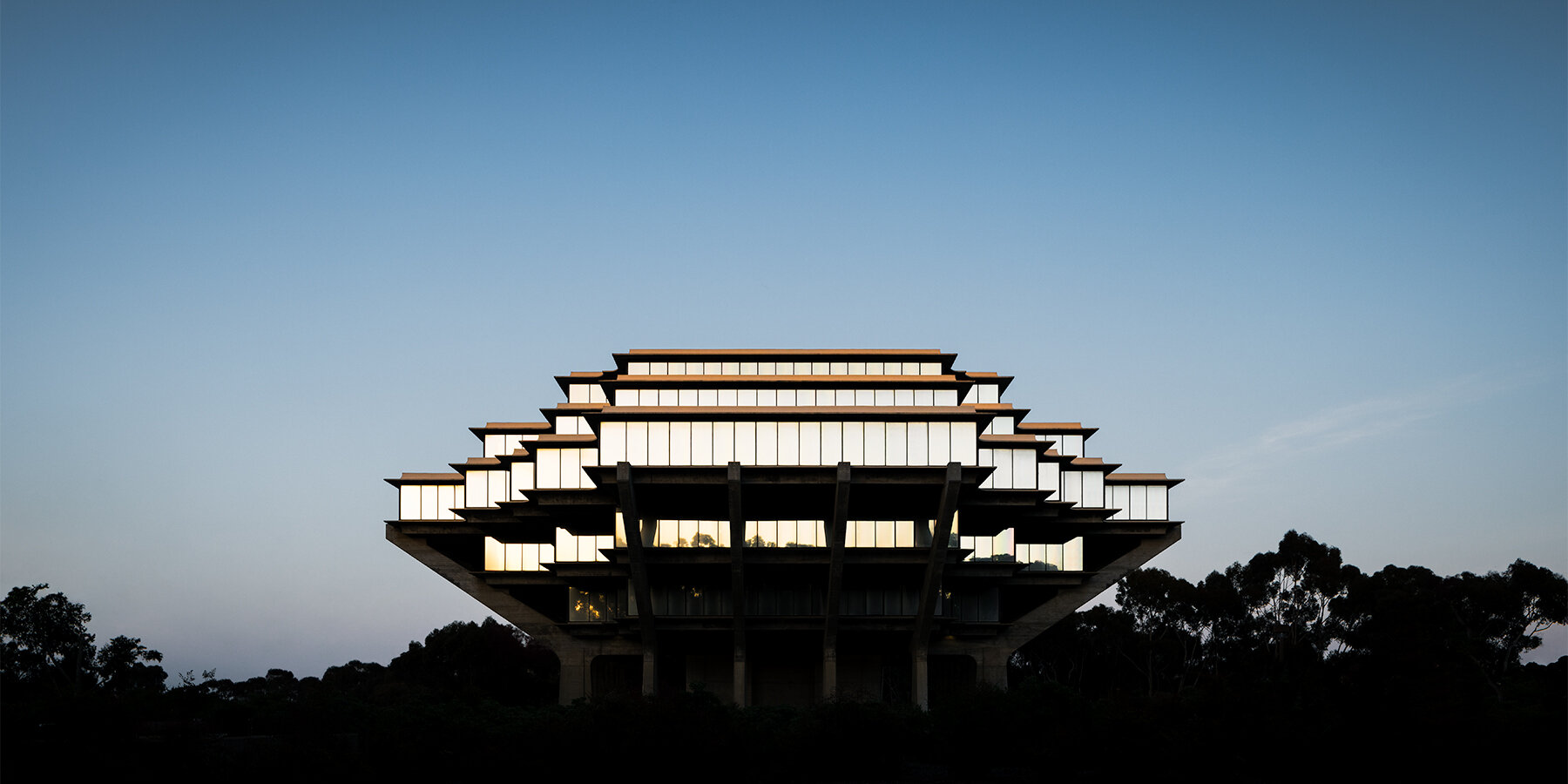 photo series captures muir college's raw concrete geometric volumes in ...