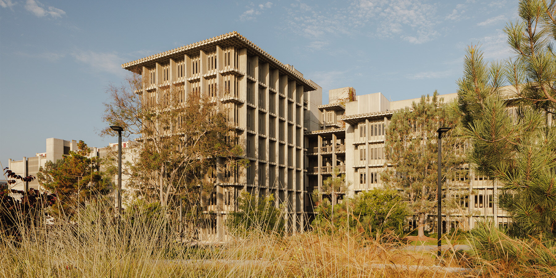 photo series captures muir college's raw concrete geometric volumes in ...