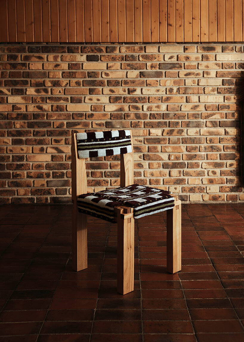 yves salomon presents pierre chapo-inspired shearling furniture series at paris design week