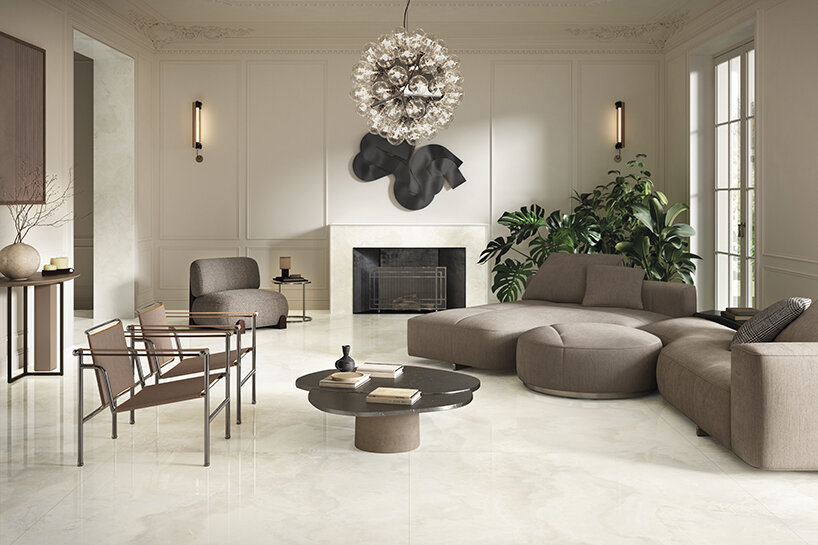 FMG embodies ceramic craftsmanship elevating interiors with maxfine surface tactility