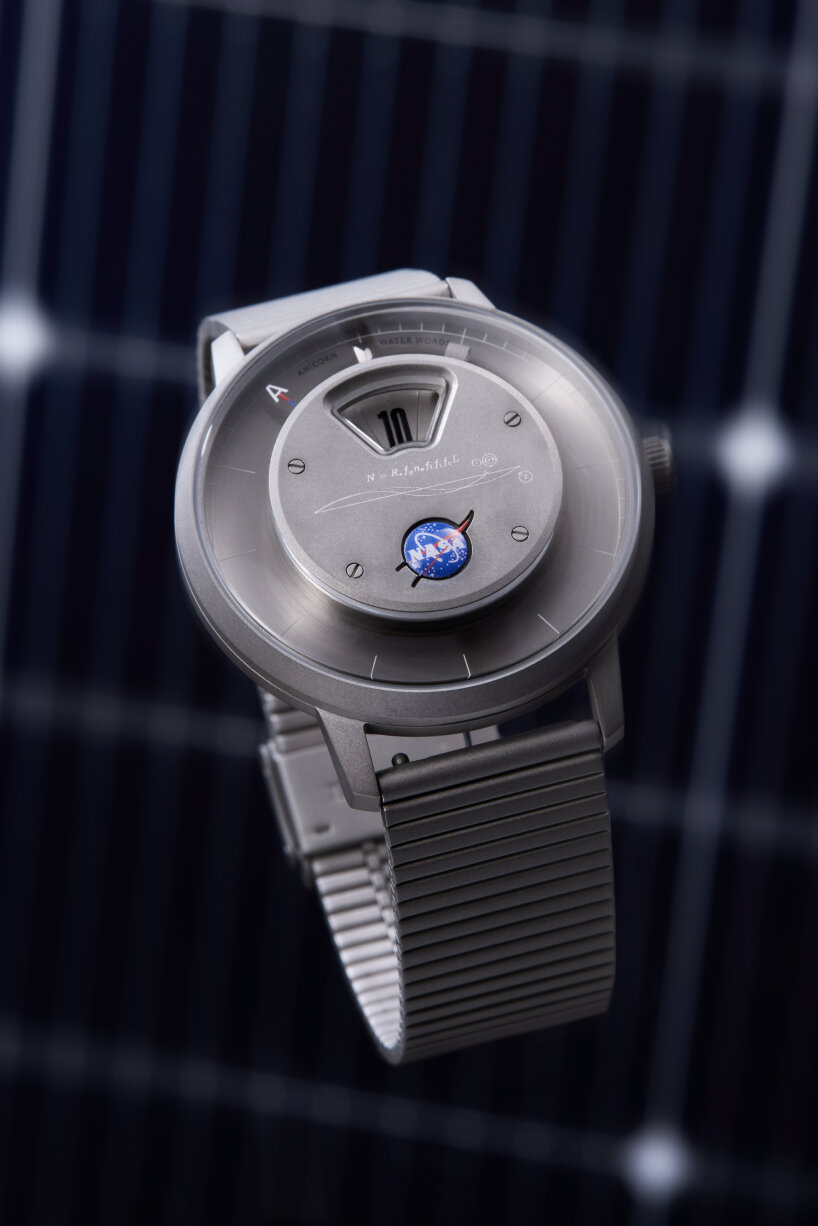 anicorn NASA steel watch