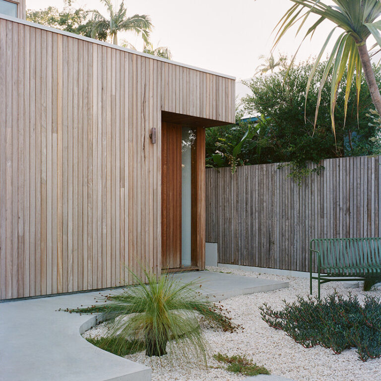 Stage Rd House Design son studio elevates 'bangalow road house' on stilts over byron bay