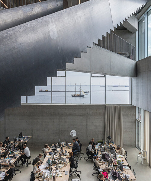 explore bjarke ingels group's waterfront headquarters in copenhagen