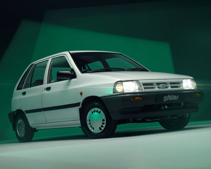 kia pride EV restomod equips original car model made from 28 years ago with electric motor