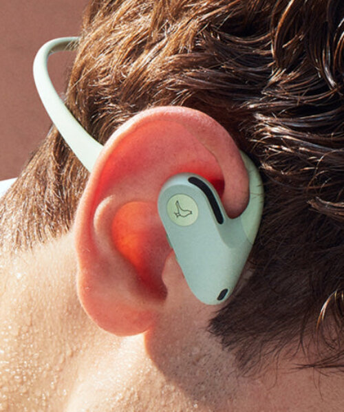 libratone puts speakers on top of sports headphones UP for wireless, open ear listening