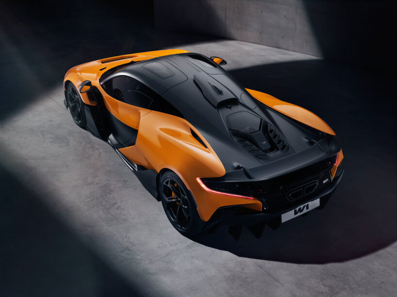 mclaren w1 hybrid supercar