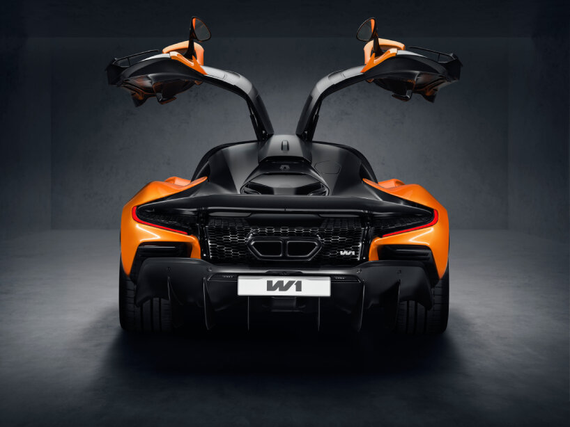 mclaren w1 hybrid supercar